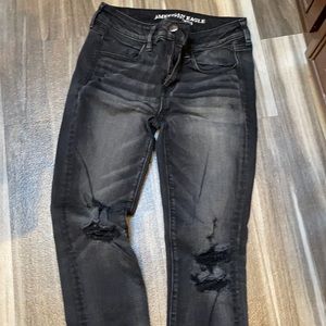 American eagle black skinny jean women’s